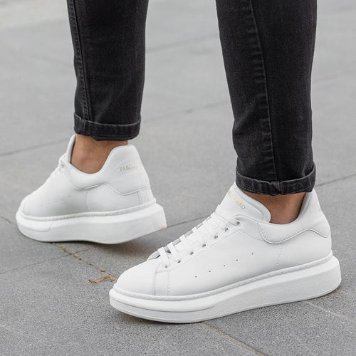 Alexander_ McQueen's classic white shoes _Women's And Mens Shoes_