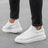 Alexander_ McQueen's classic white shoes _Women's And Mens Shoes_